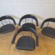 Set of 4 Fasem P40 dining chairs