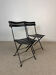 Pair of Celestina chairs by Marco Zanuso for Zanotta in black leather.