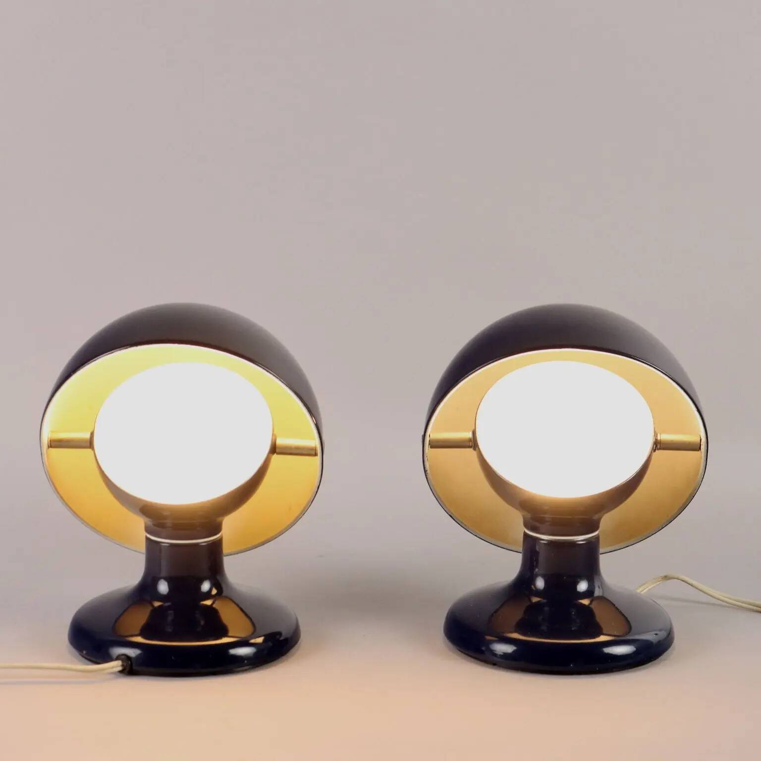 Flos Jucker 147, vintage design by Tobia Scarpa, metal, 1960s.