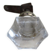 Antique glass knob for furniture - glass or crystal