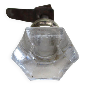 Antique glass knob for furniture - glass or crystal