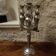 Vintage five-light candlestick