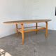 Oval coffee table beech 1980 Aalto Ikea