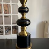 Lampe delmas noire et or