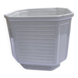 White rectangular pot cover