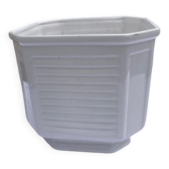 White rectangular pot cover
