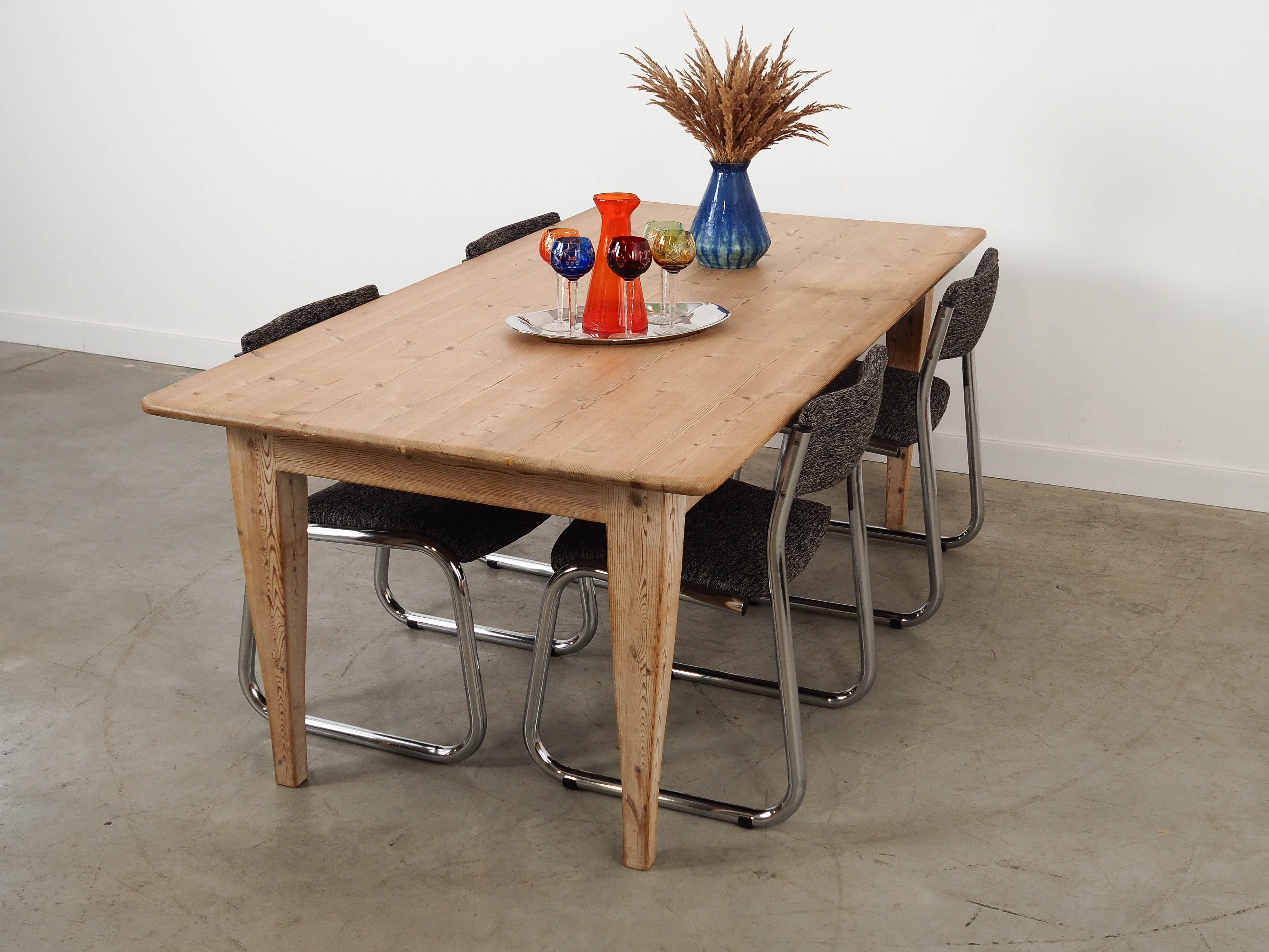 Pine table, Danish design, 1990s, made in Denmark