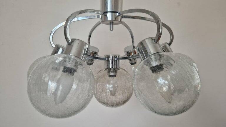 Rare Midcentury FlushMount or Chandelier Galaxy, Germany, 1970s