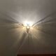 Set of 2 Smoked Glass Wall Lamps by J.T. Kalmar
