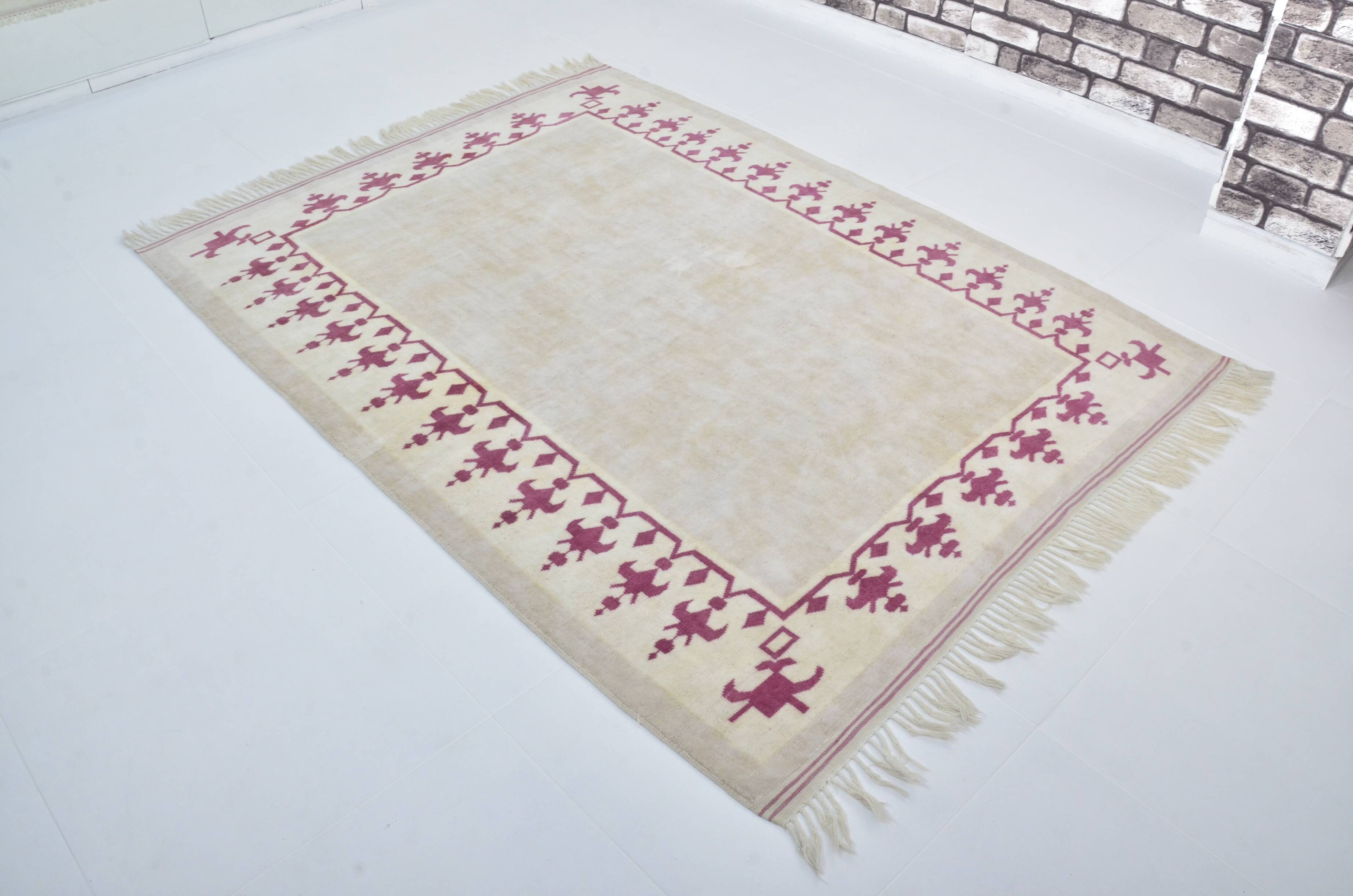Turkish Anatolian Floral Rug sku 3600