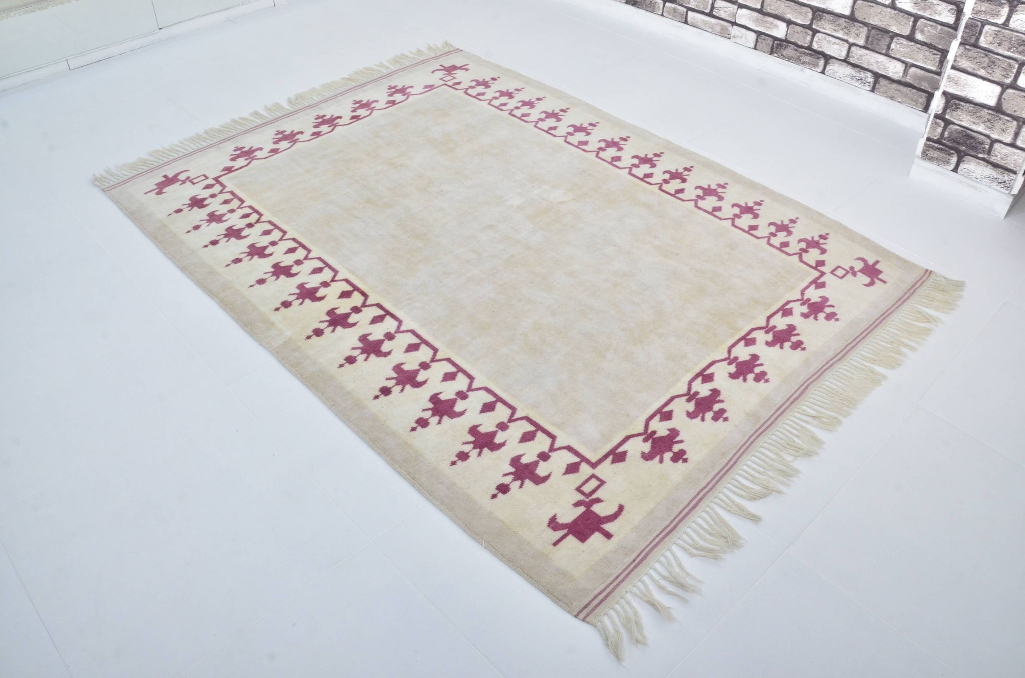 Turkish Anatolian Floral Rug sku 3600