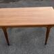 Vintage Teak dining table, "Paris TV cabinet" 1960 + extensions