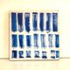 Blue White Oil Painting