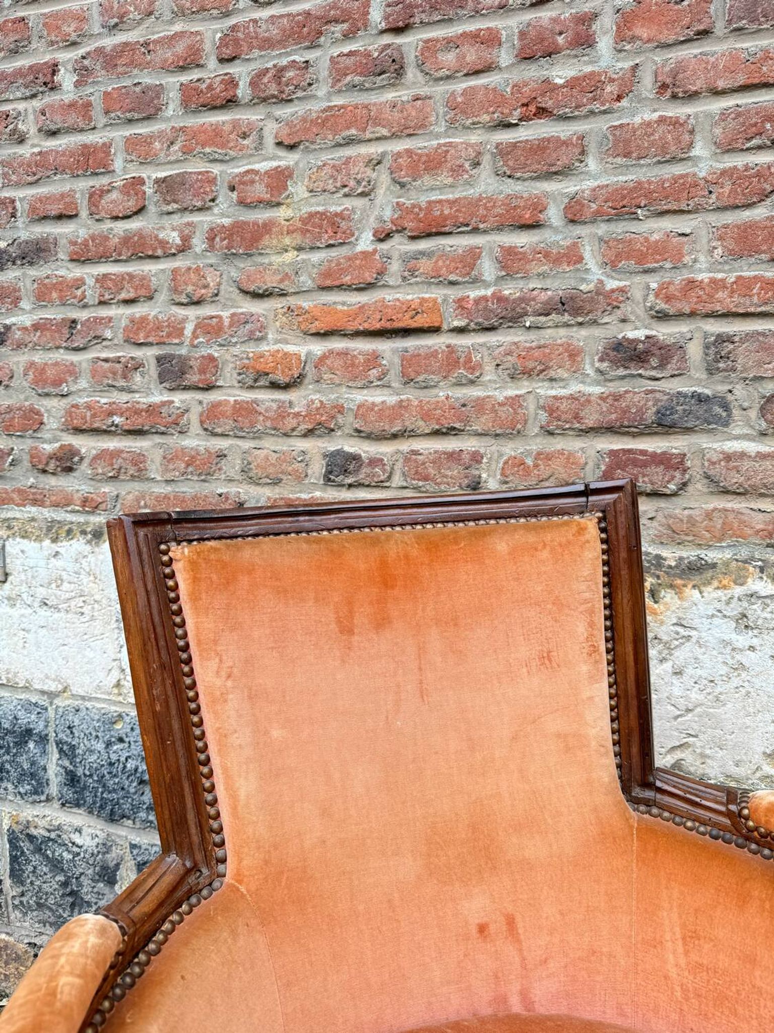 Pair Of Bergères Trapeze Backrest In Walnut Louis XVI XVIII Eme Century