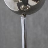 1930s Bauhaus Chrome Plated Chandelier by Anyz, Czechoslovakia