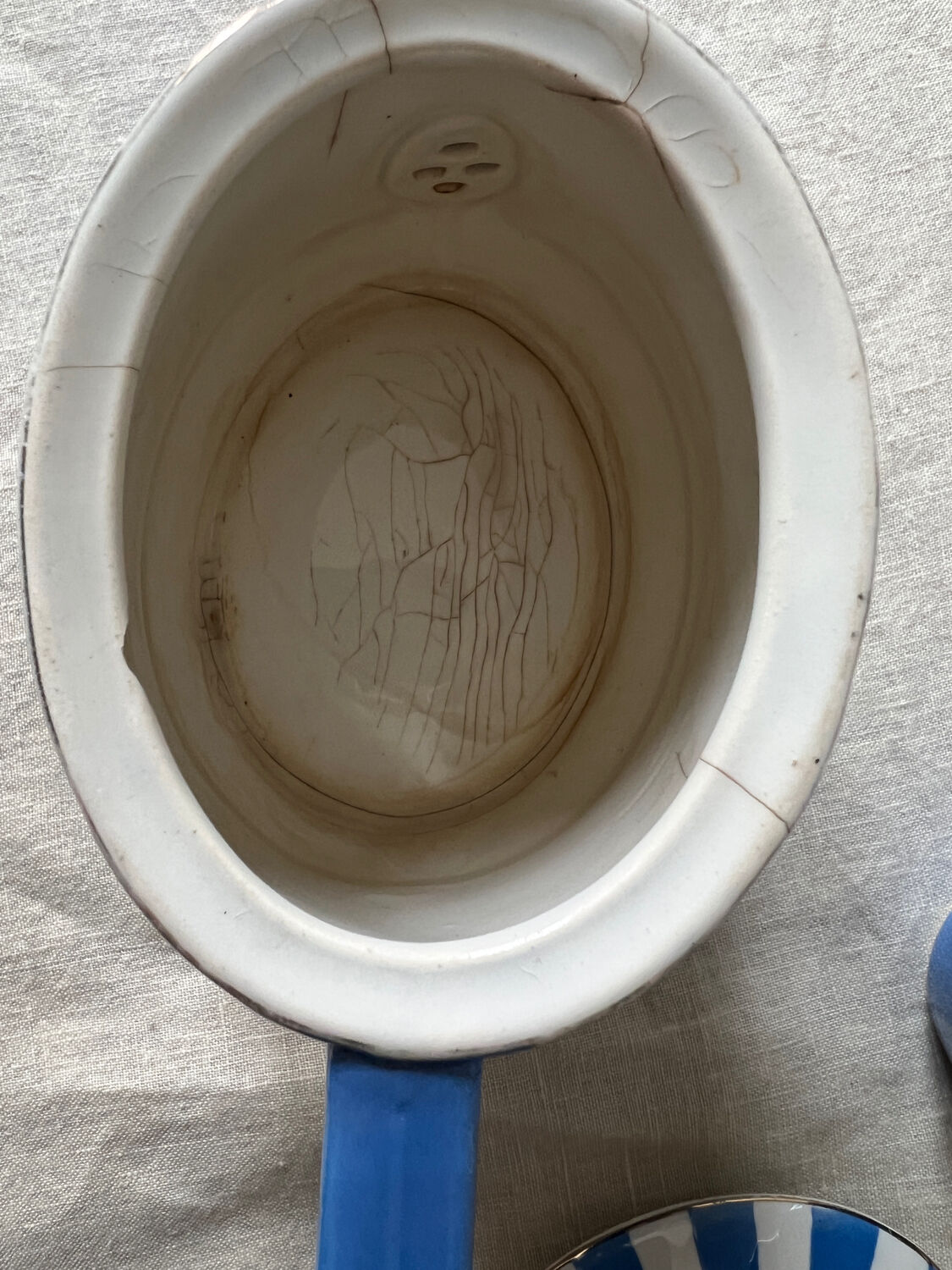 Teapot Sarreguemines Fox Trott