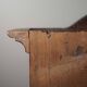 Bavarian wardrobe painted in solid pine, Folk Art, 19th century