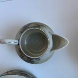 Fine porcelain tea service Japan - Decor of Cranes and Bamboo