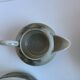 Fine porcelain tea service Japan - Decor of Cranes and Bamboo