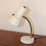 Lampe de bureau vintage blanche