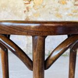 Bentwood bar stool, Thonet style