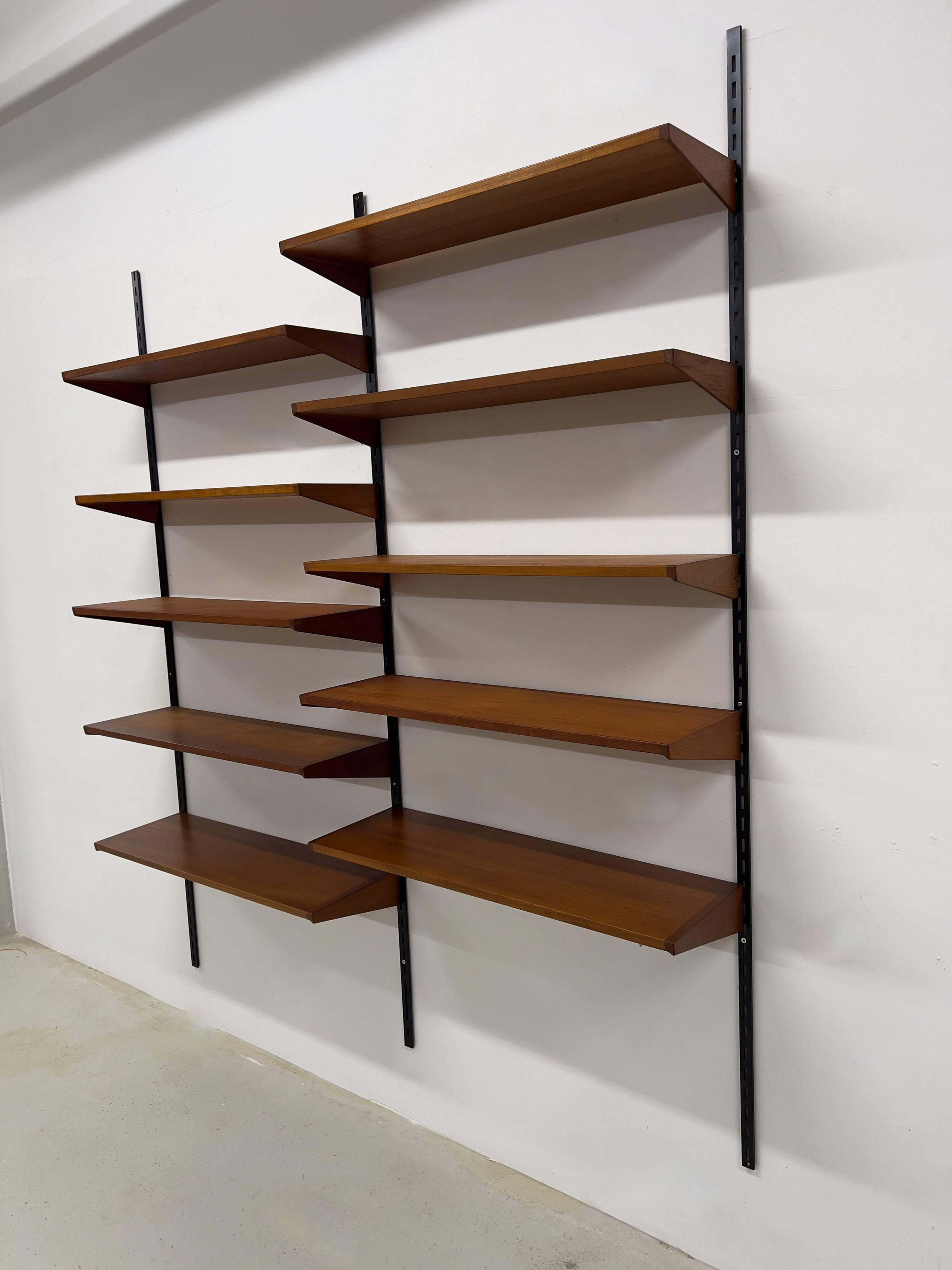 Teak Shelving System By Kai Kristiansen For Feldballes