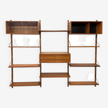 Vintage Poul Cadovius Royal System wall system wall unit