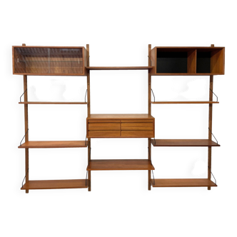 Vintage Poul Cadovius Royal System wall system wall unit