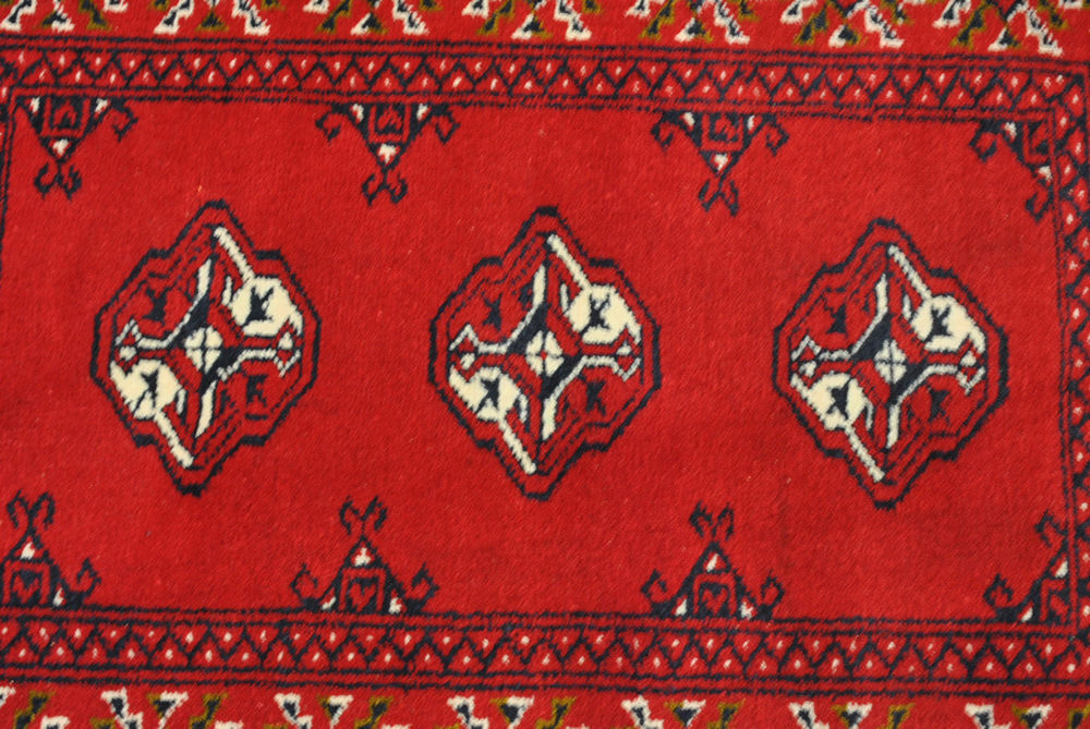 Torkaman authentic persian carpet 92cmx65cm