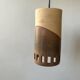 Set of 3 terracotta and enamelled suspensions, France