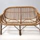 Vintage Two-Seat Bamboo Sofa, Made in Italy