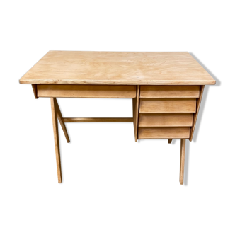 Bureau des années 50 à 5 tiroirs