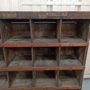 Duo of trade furniture sorting of the post shelf storage