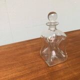 Vintage glass bottle Kluk Kluk Danish from Holmegaard