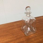 Bouteille vintage en verre Kluk Kluk danoise de Holmegaard