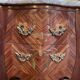 Pair of Louis XV/Transition style bedside tables in marquetry