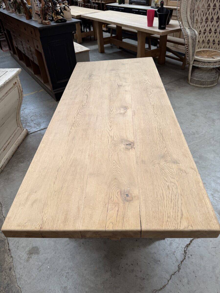 Monastery-style oak table