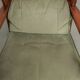 Set of 4 Art Nouveau/Jugendstil dining chairs with suede upholstery