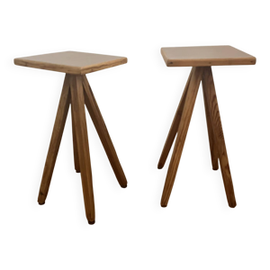2 tabourets en formica