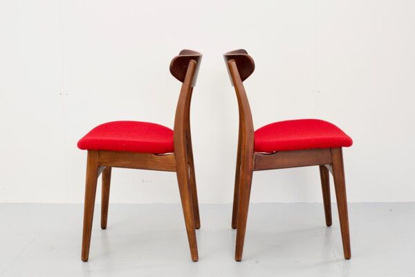 Set de 3 chaises Hans Wegner