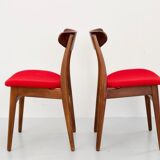 Set of 3 Hans Wegner chairs