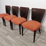 Art Deco Dining Chairs by Jindrich Halabala