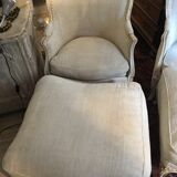 Armchairs and ottomans