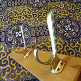 Vintage coat rack 3 hooks