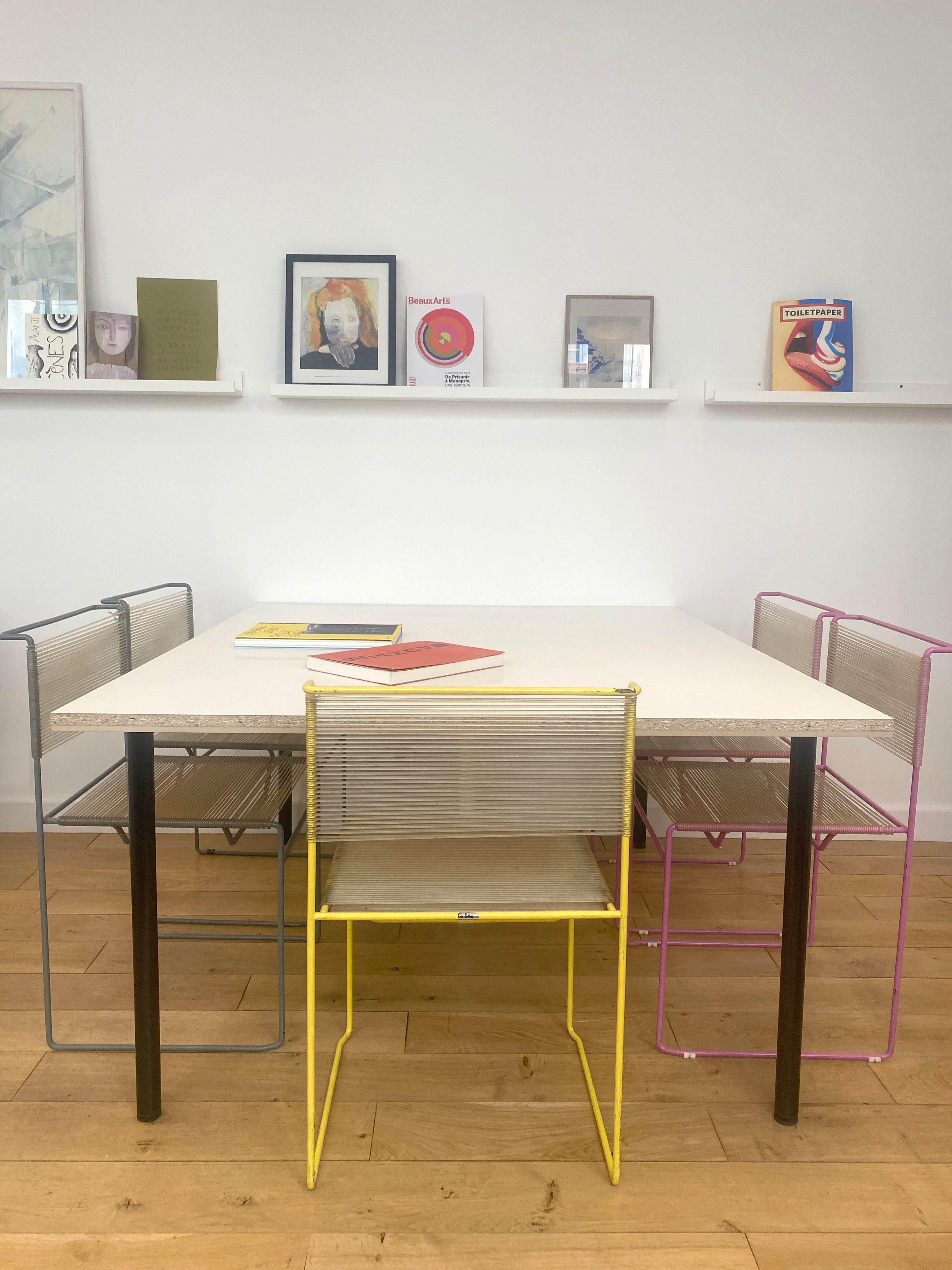 Spaghetti chairs by Giandomenico Belotti