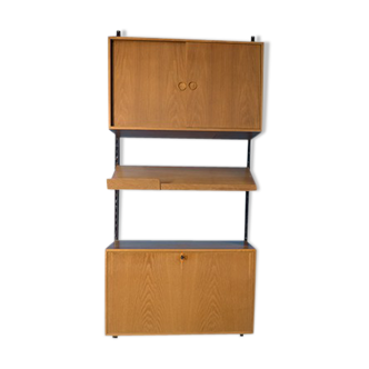 System shelf in teak - Kai Kristiansen