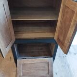 Sideboard, sideboard in black painted wood