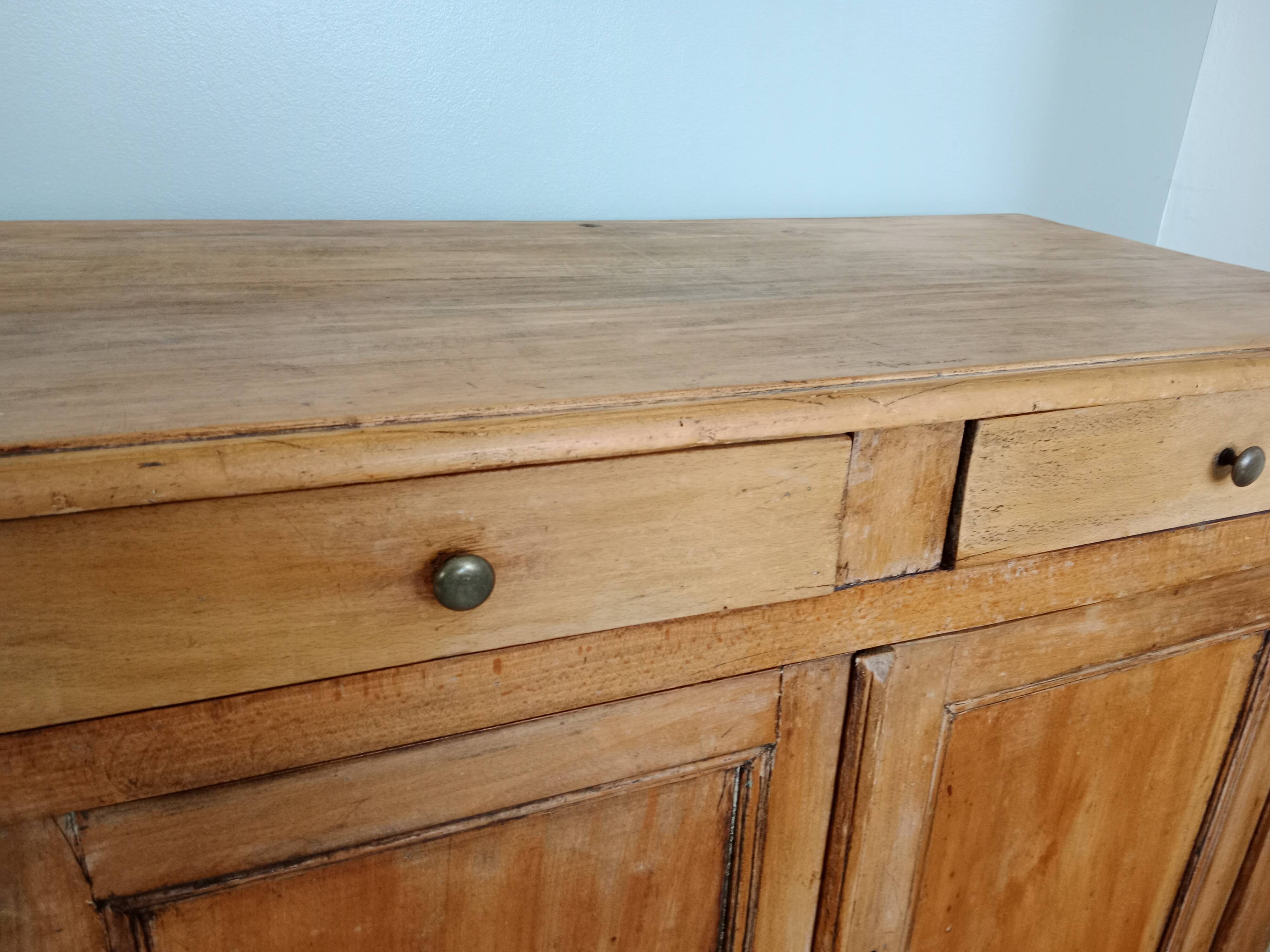 Buffet parisien commode campagne vintage bois