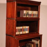 Globe Wernicke Library in Mahogany with 3 large elements and a projection.