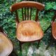 Series of five bistro chairs